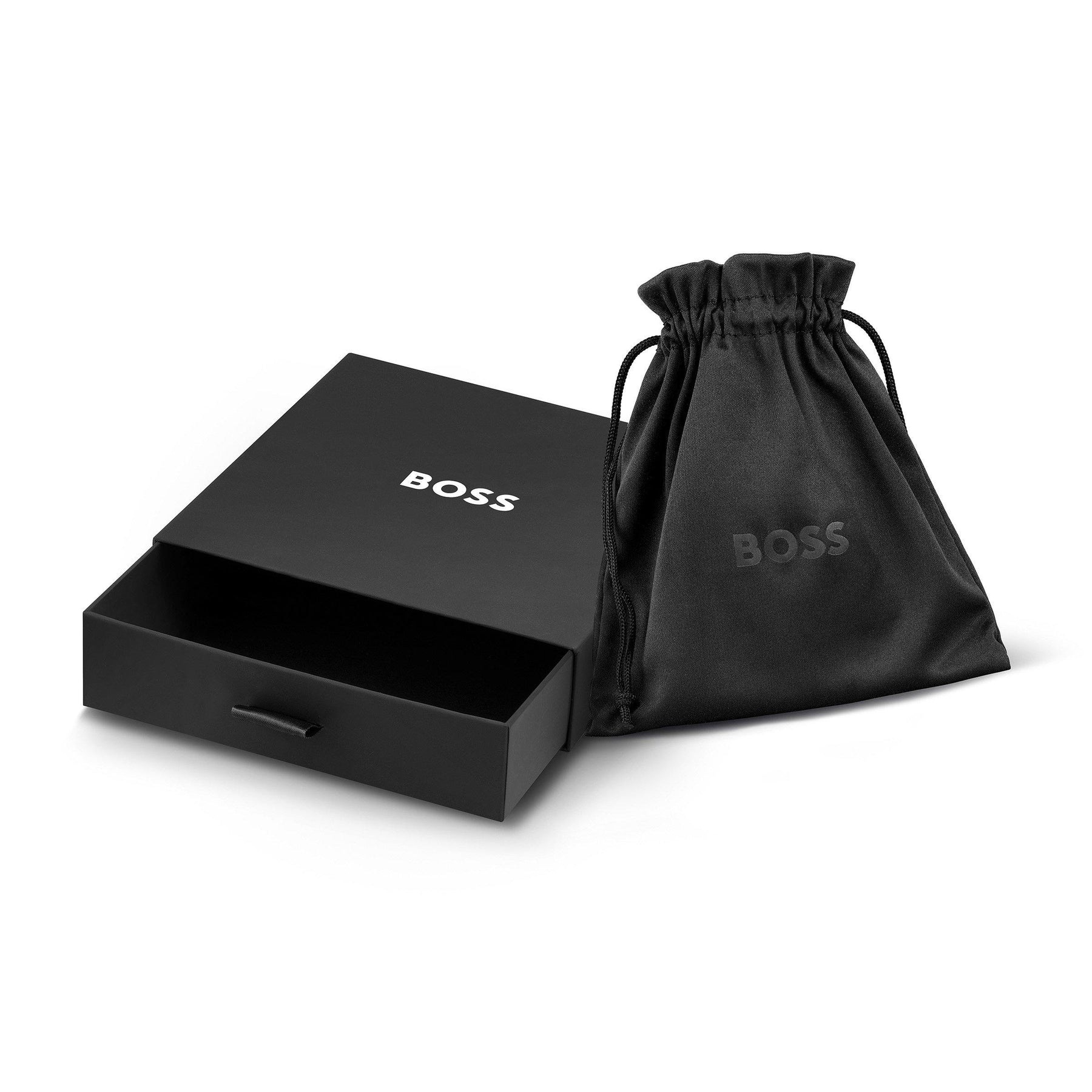 Gents BOSS Sphere Metal Bead Necklace