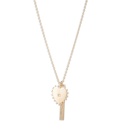 Lauren Ralph Lauren Heart Drop Pendant