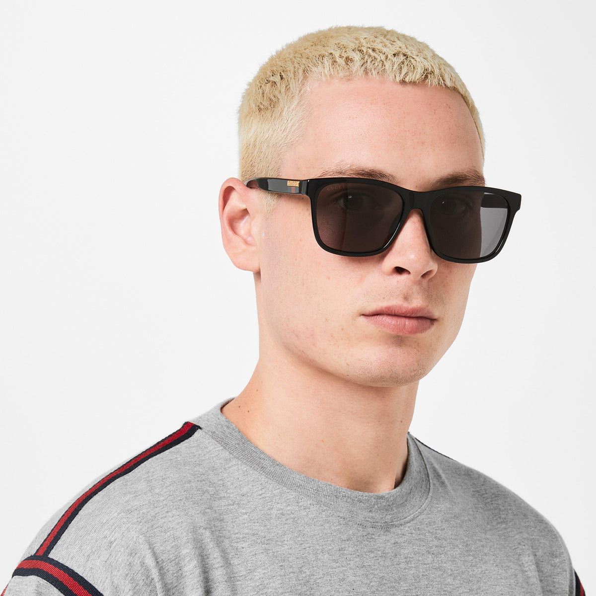 Men's Web Square Sunglasses