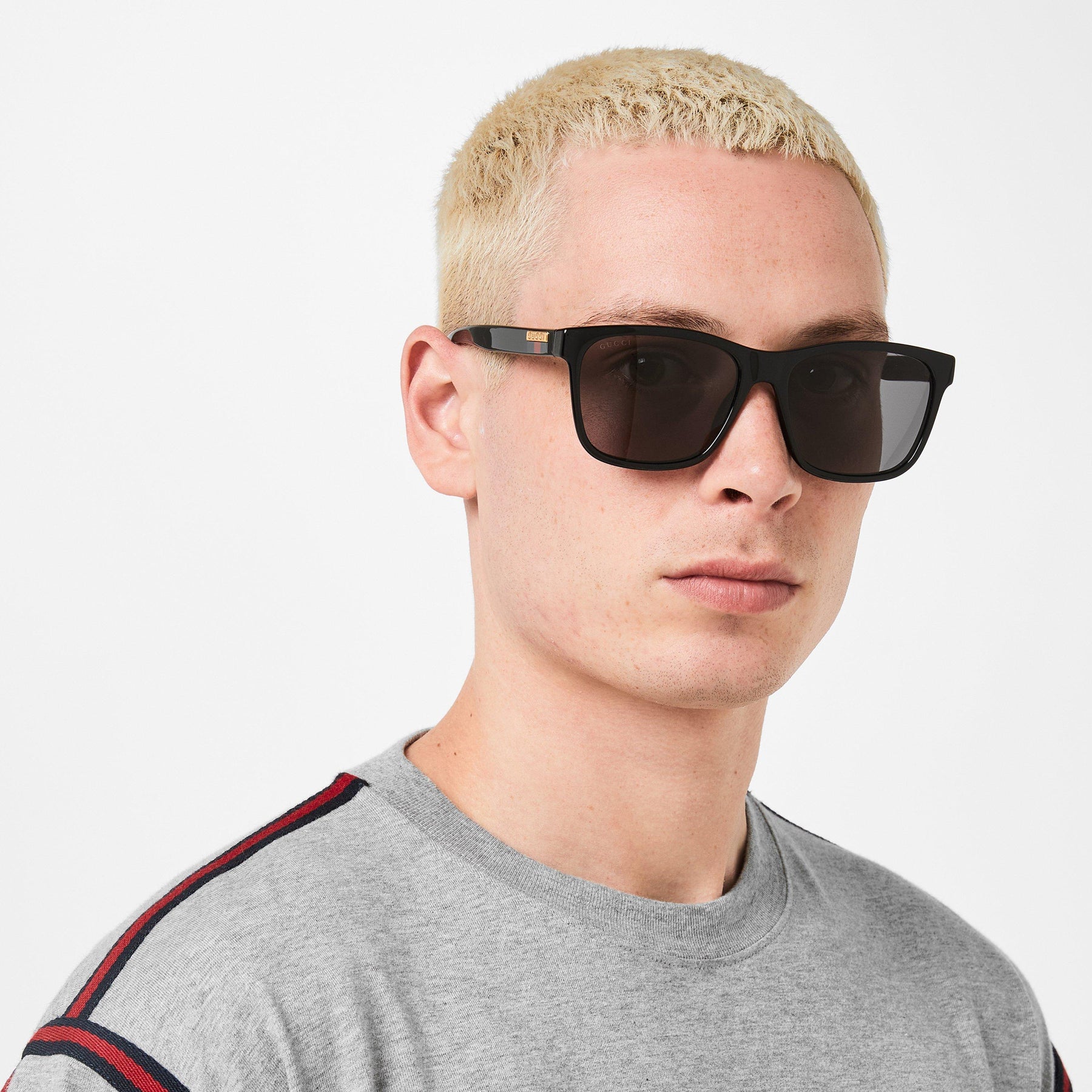 Men's Web Square Sunglasses