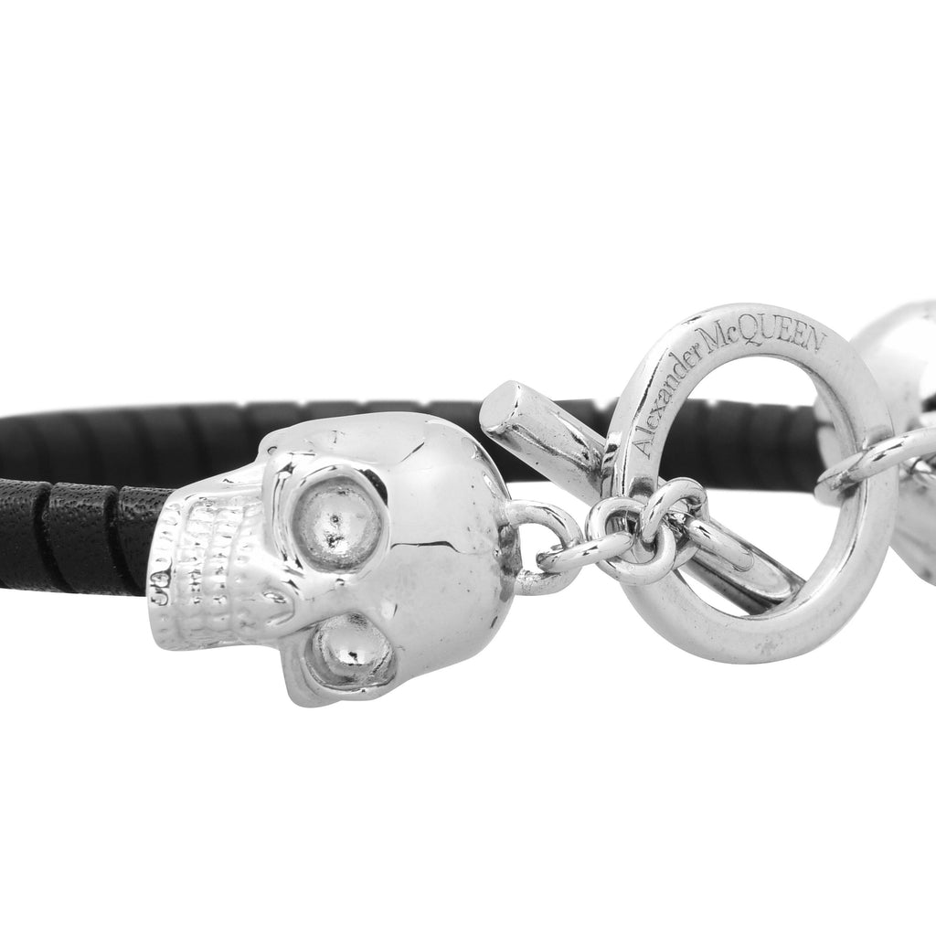 T Bar Skull Bracelet