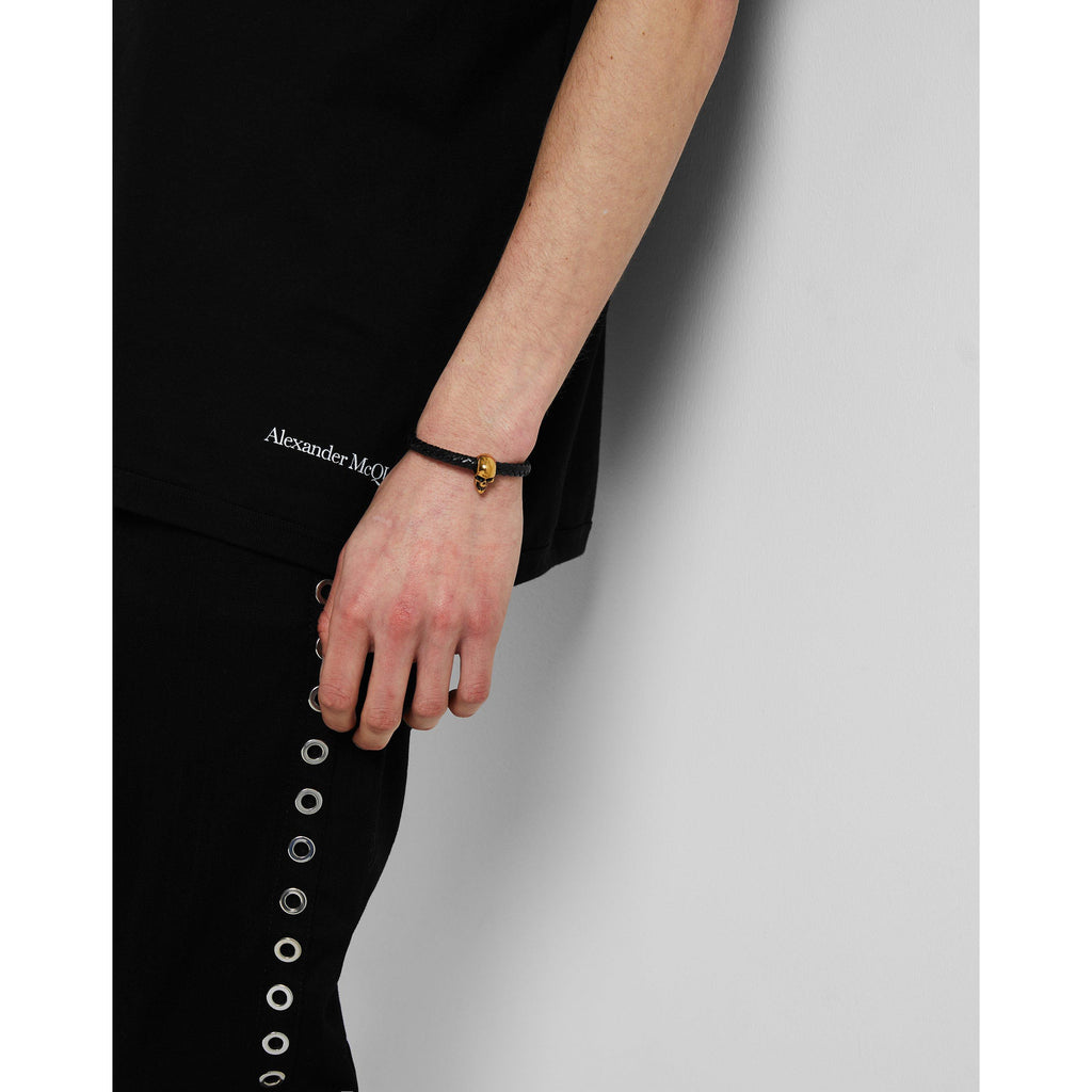 Skull Leather Bracelet