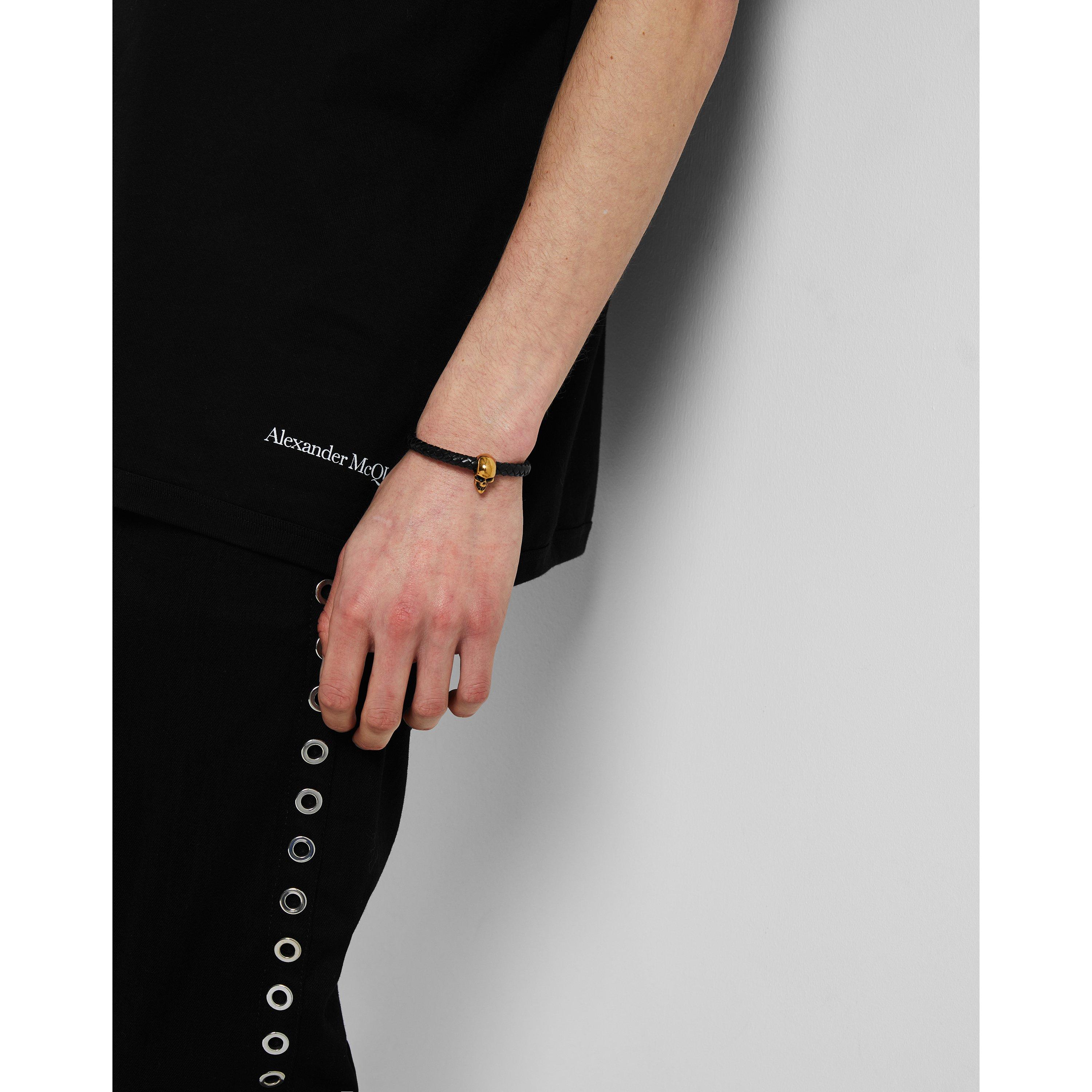 Skull Leather Bracelet