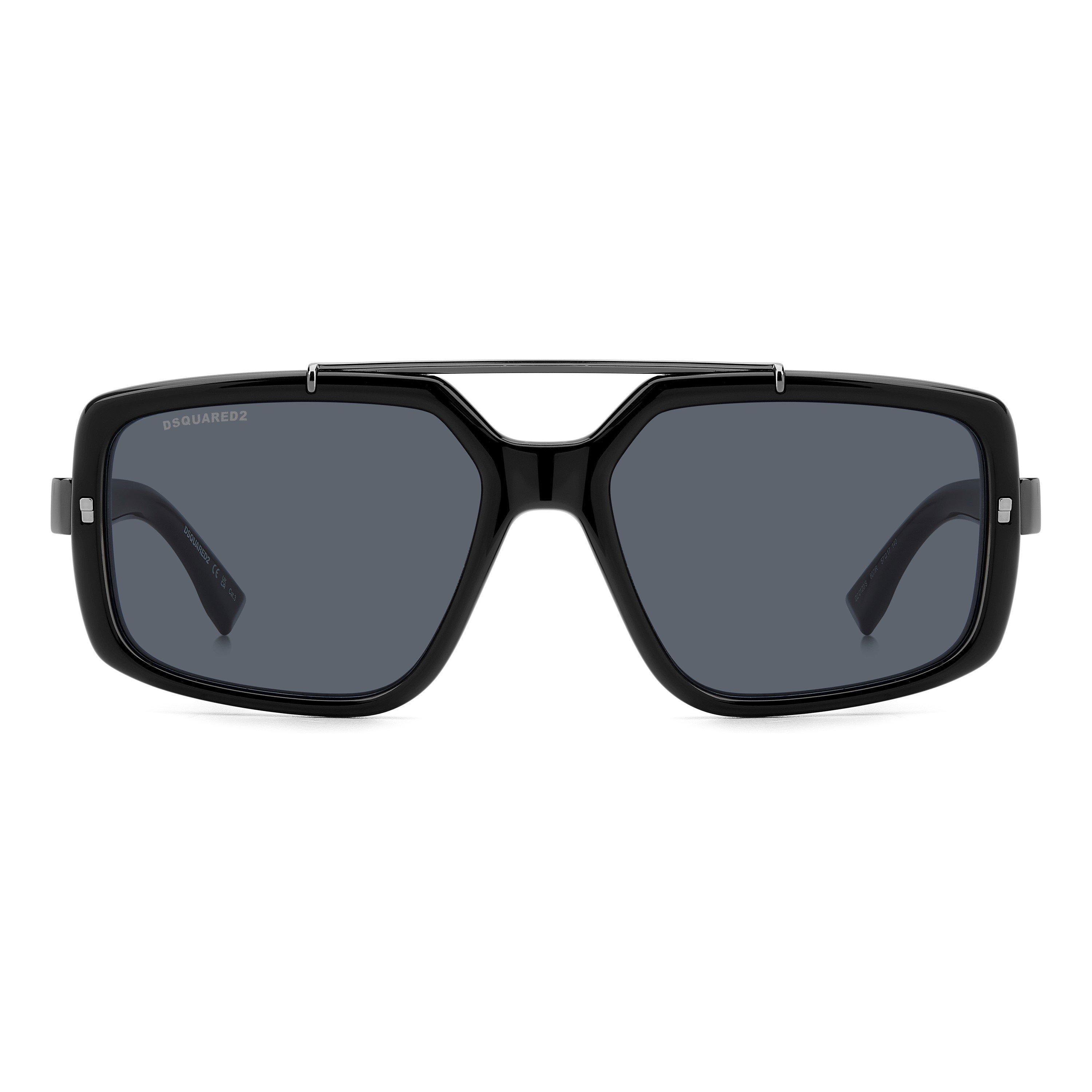 Rectangular Round Sunglasses