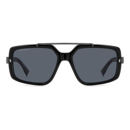 Rectangular Round Sunglasses
