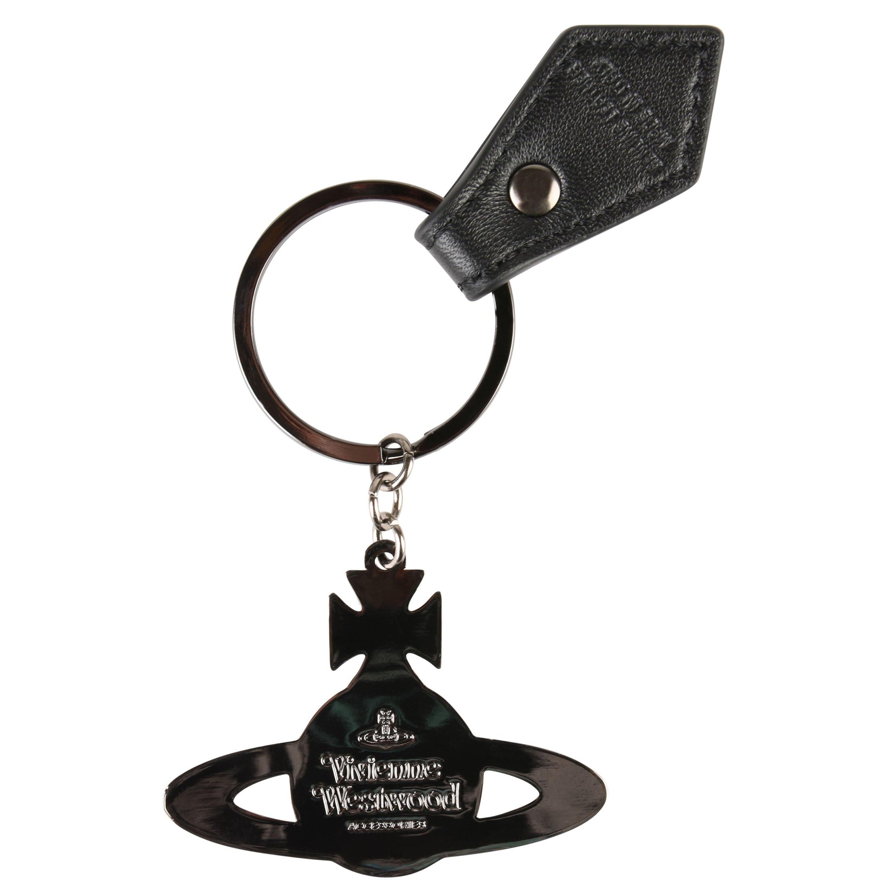 Men's Hammered Orb Key Ring
