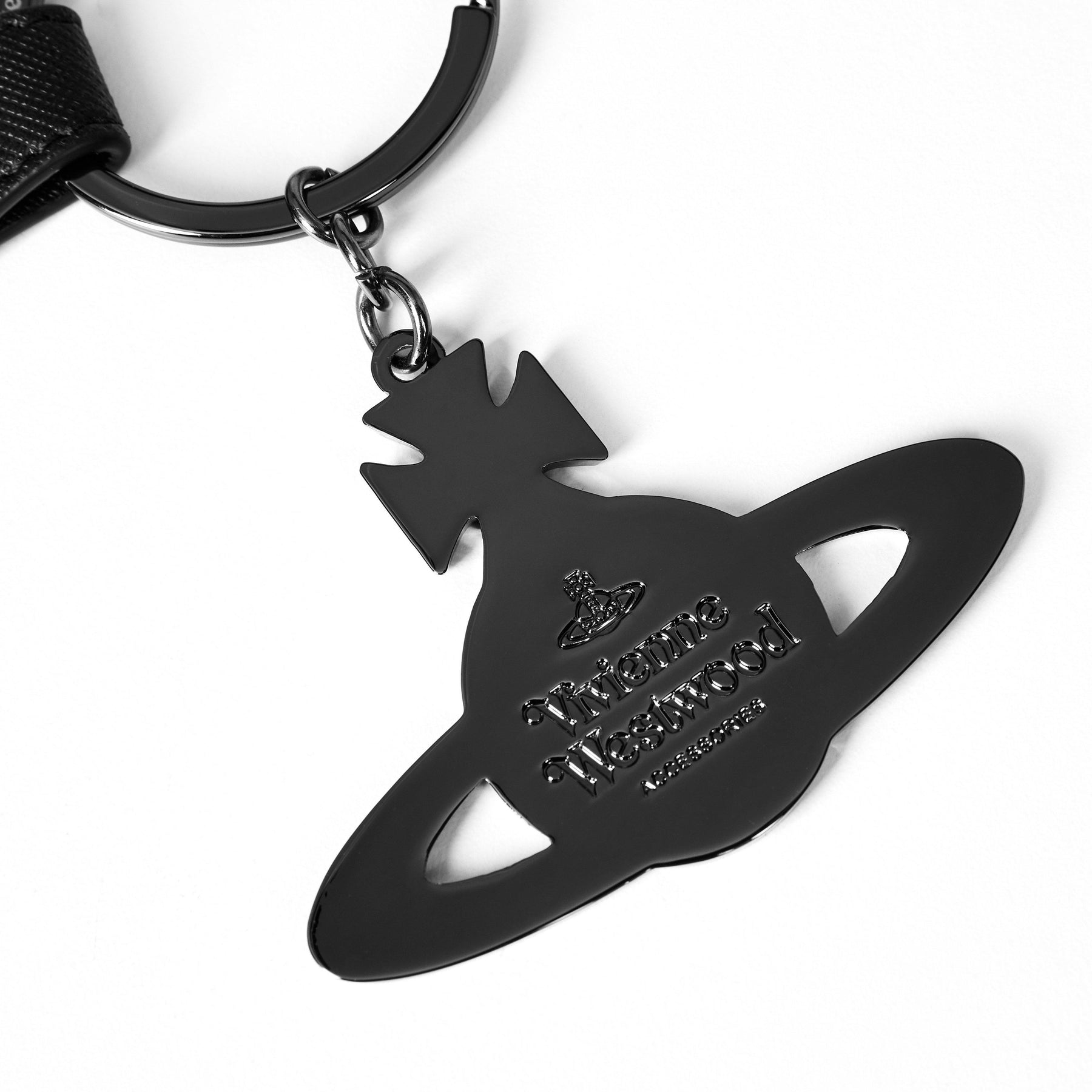 Men's Hammered Orb Key Ring