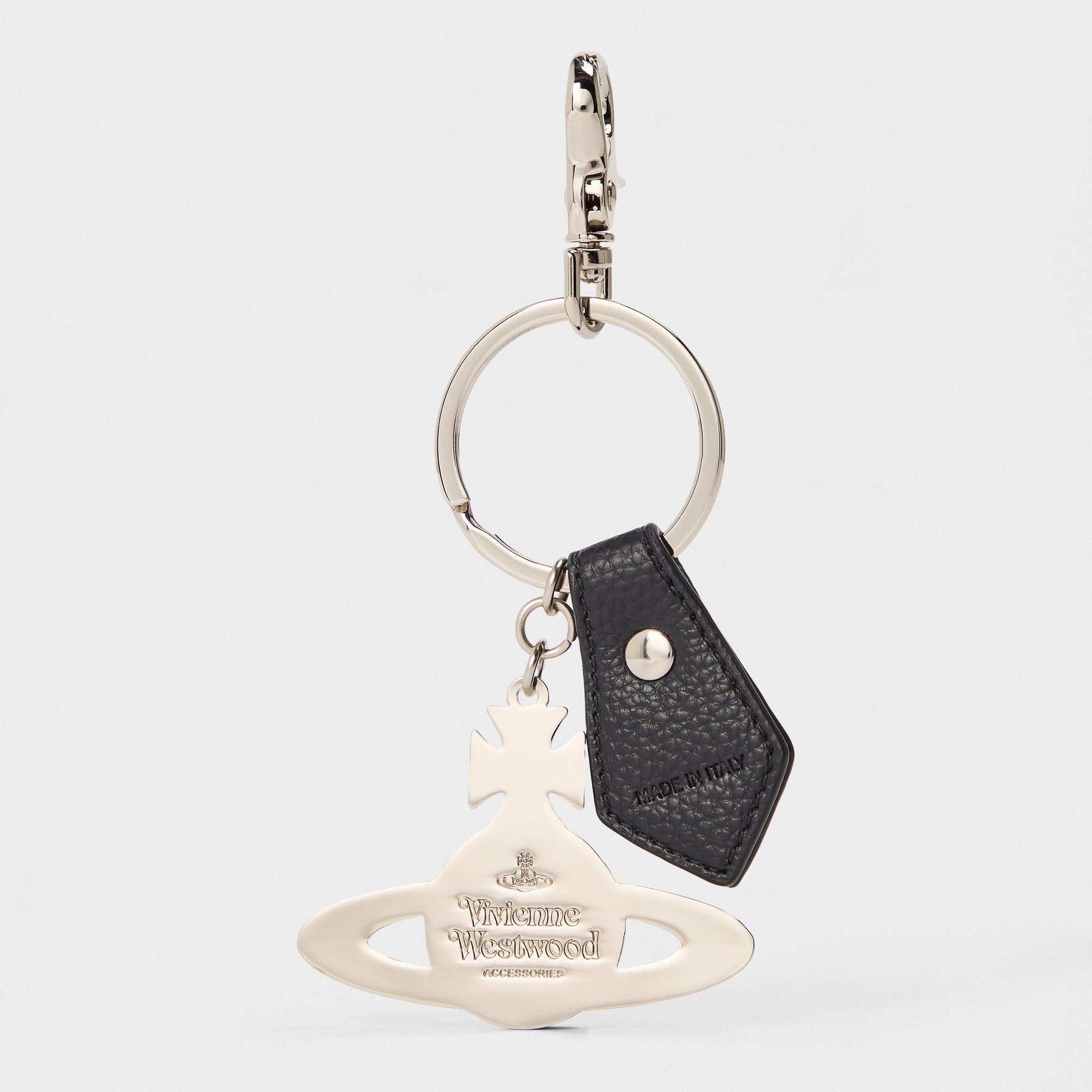 Men's Hammered Orb Key Ring