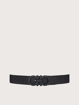 Reversible and adjustable Gancini belt