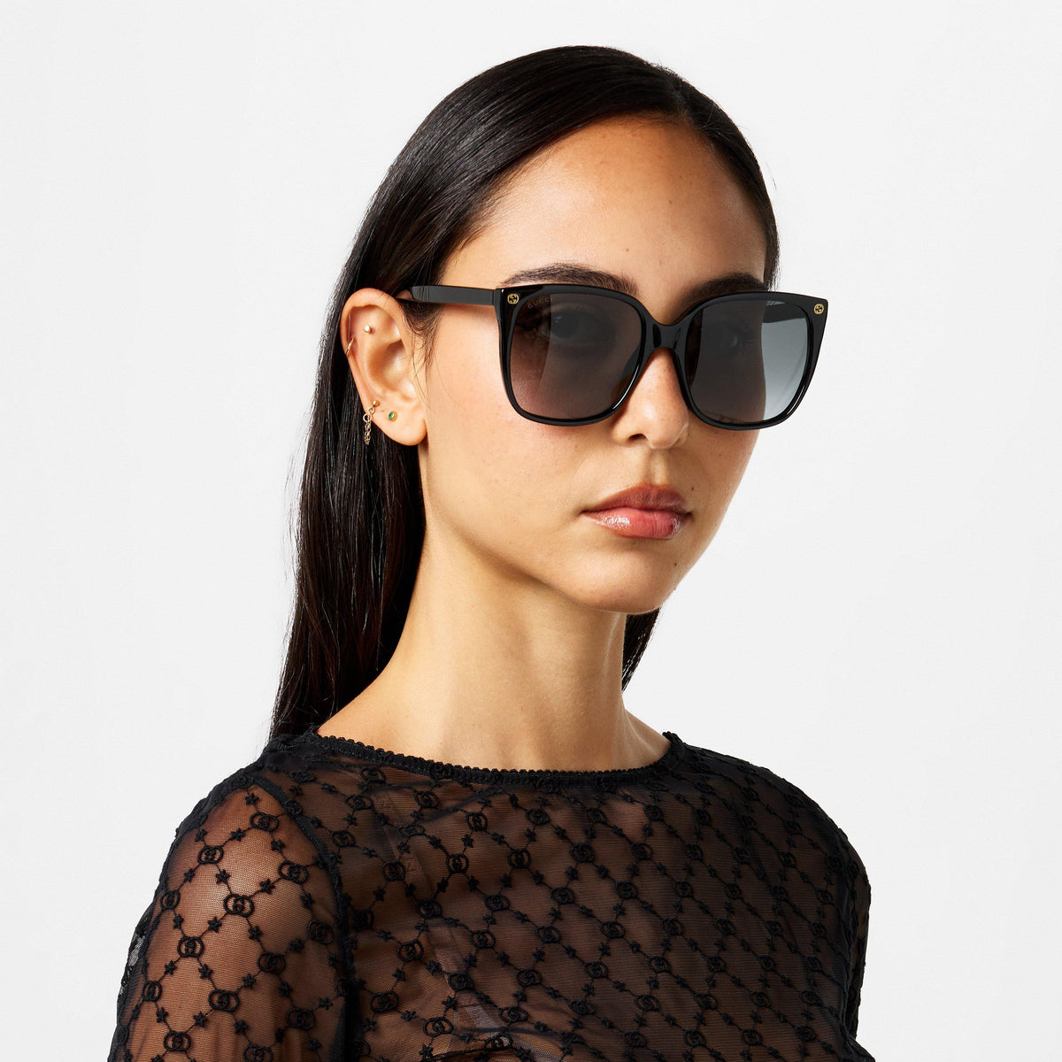 Women's Interlocking G Sunglasses
