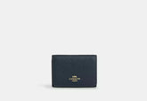 Coach Card Holder Wallet In Blocked Signature Canvas - Wallets | Shop From The Mirage