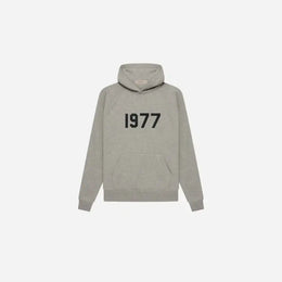 FEAR OF GOD ESSENTIALS 1977 DARKOATMEAL HOODIE