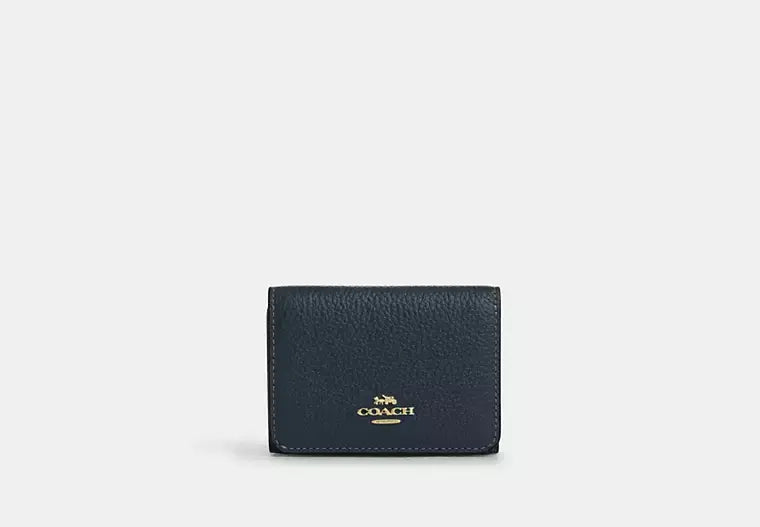 Coach Card Holder Wallet In Signature Canvas With Cherry Print - Wallets | Shop From The Mirage