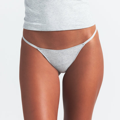 Lightweight Cotton String Thong 10-pack
