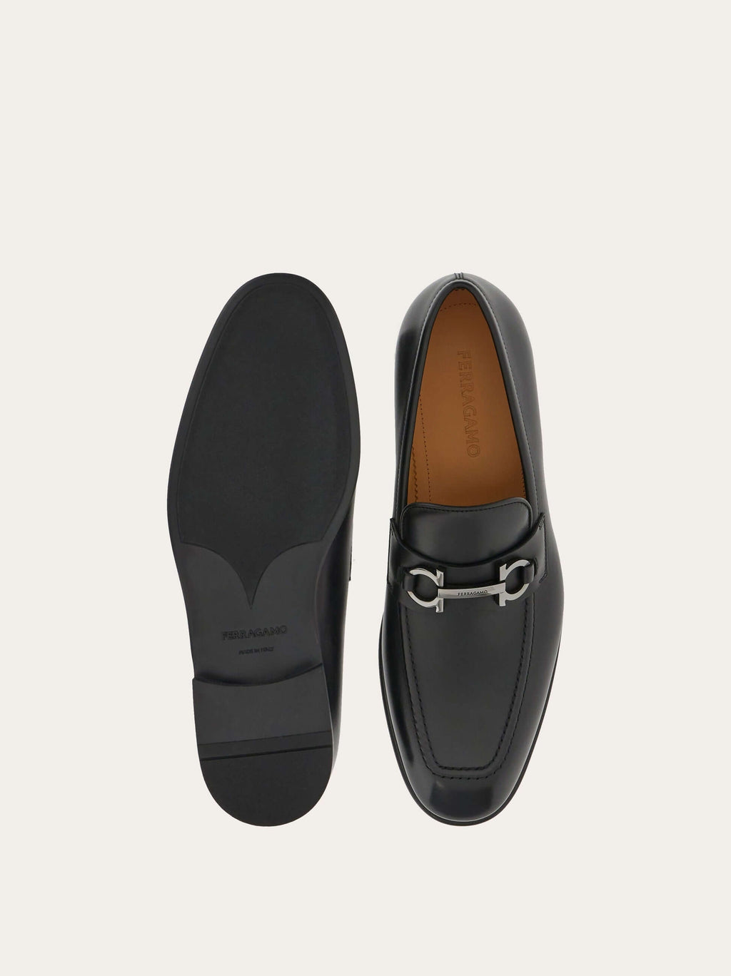 Ferragamo Moccasin with Gancini ornament - Size: UK 5.5 Loafers | Shop From The Mirage