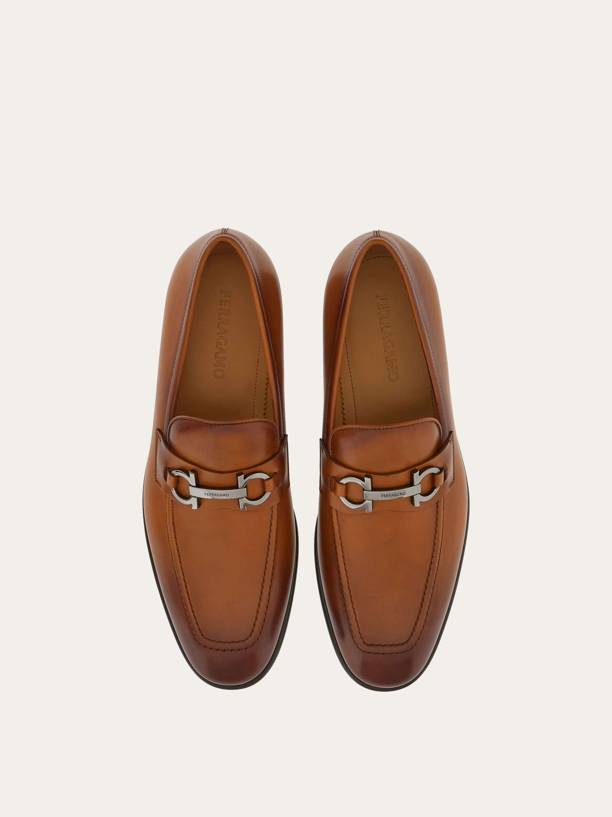 Ferragamo Moccasin with Gancini ornament - Size: UK 5.5 Loafers | Shop From The Mirage