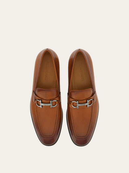 Ferragamo Moccasin with Gancini ornament - Size: UK 5.5 Loafers | Shop From The Mirage