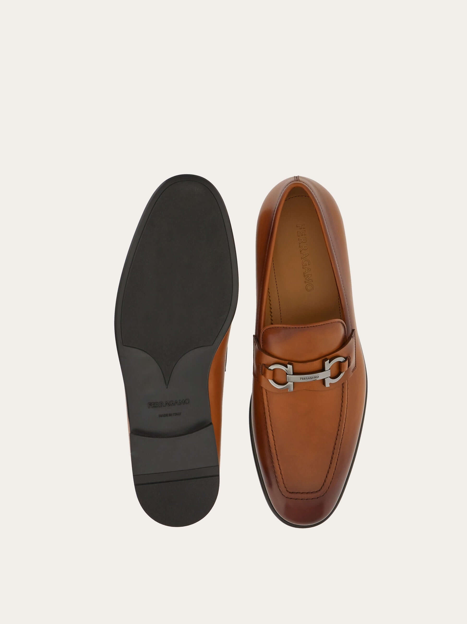 Ferragamo Moccasin with Gancini ornament - Size: UK 5.5 Loafers | Shop From The Mirage