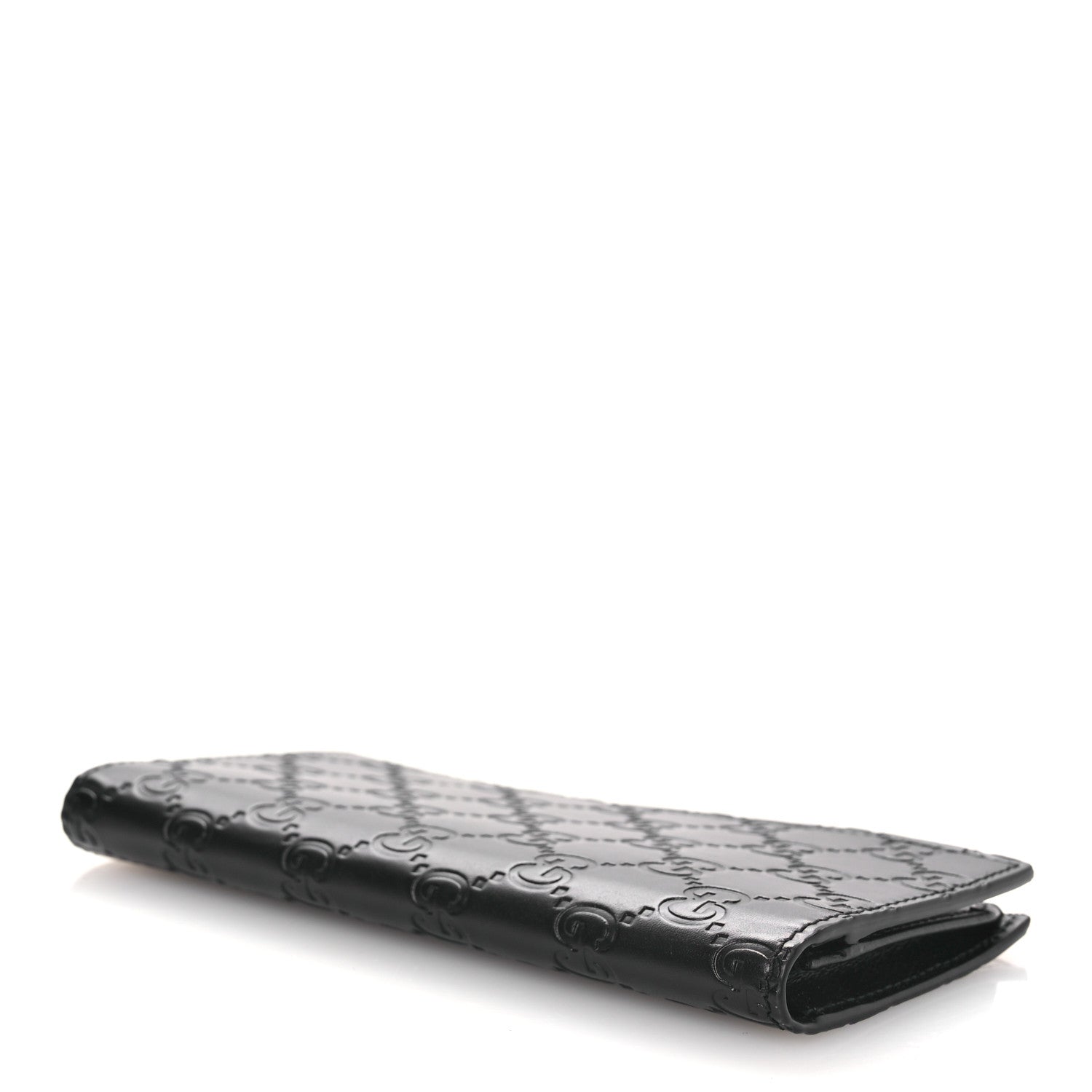 Guccissima Long Wallet Black