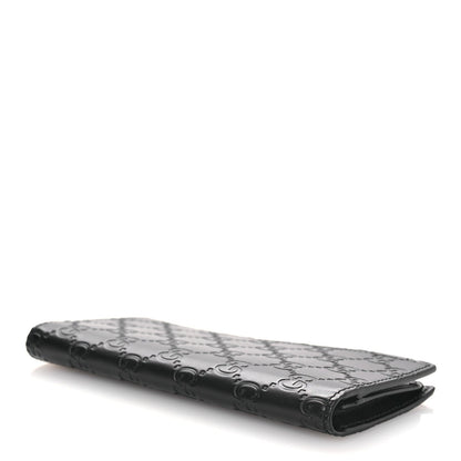 Guccissima Long Wallet Black