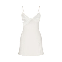 Skims Romance Draped Mini Slip Dress