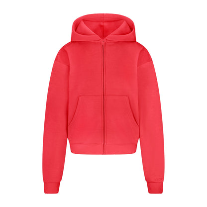 Cotton Fleece Classic Zip Up Hoodie