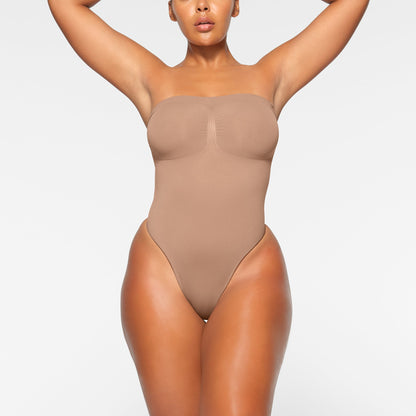 Seamless Sculpt Strapless Thong Bodysuit