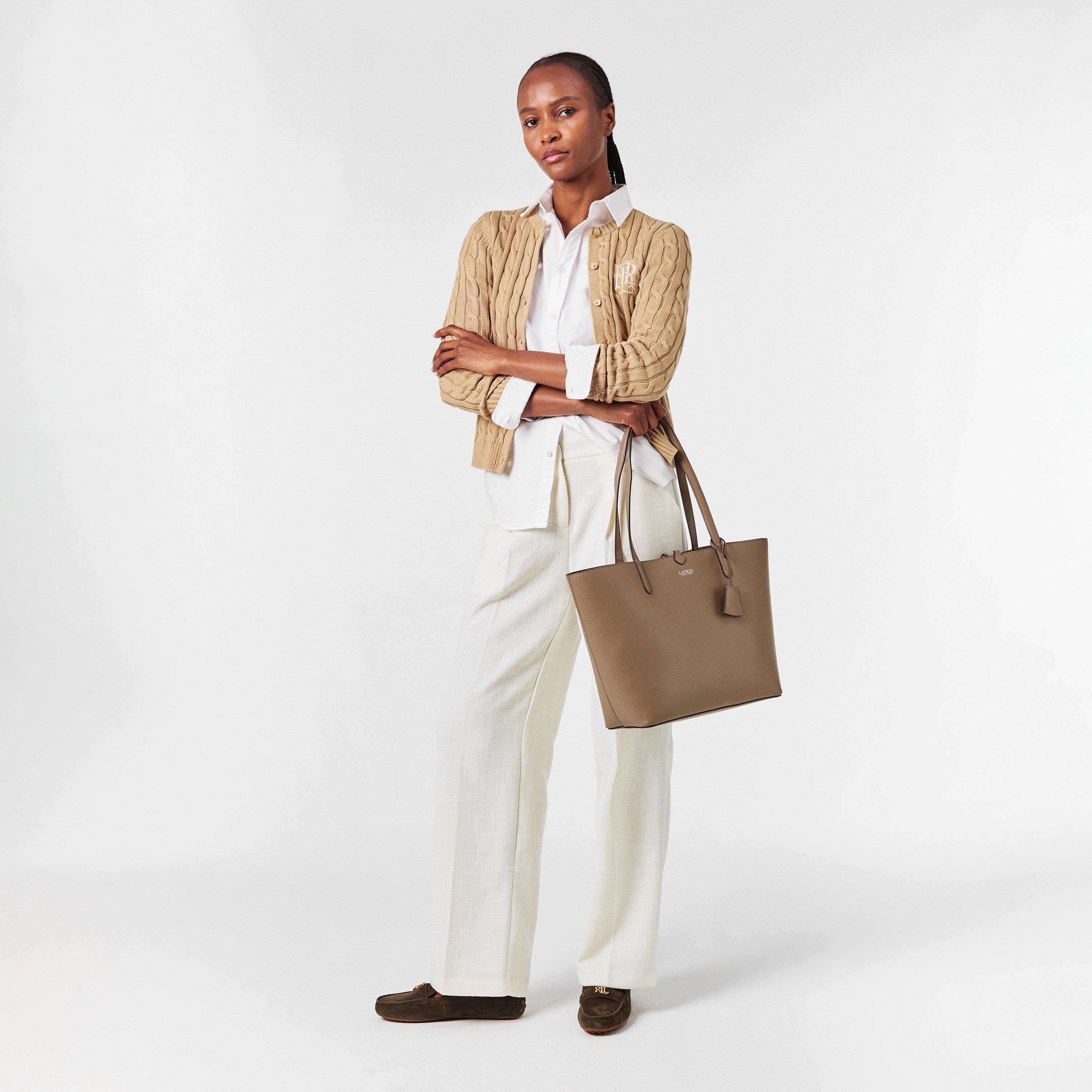 Reversible Leather Tote Bag