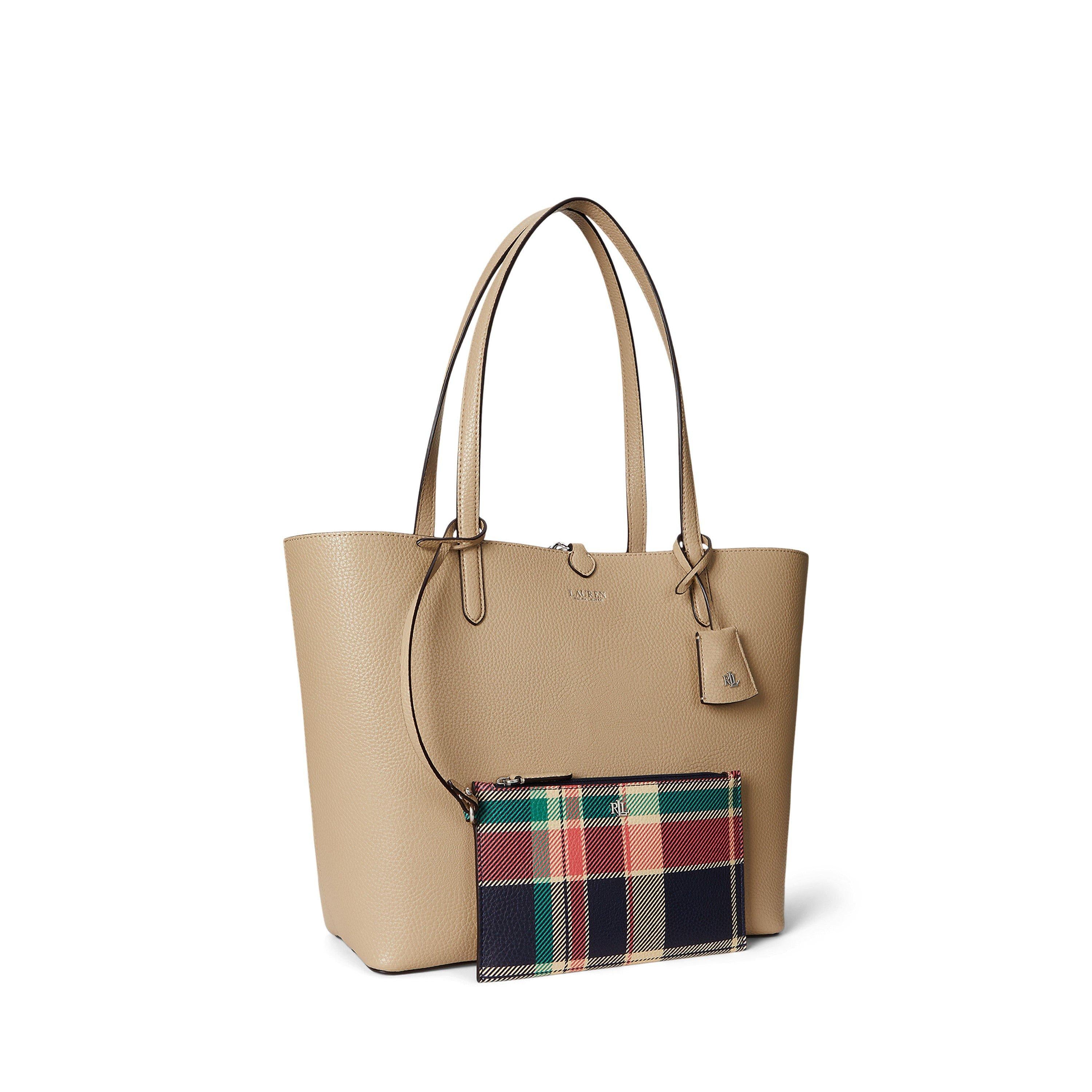 Reversible Leather Tote Bag