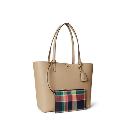 Reversible Leather Tote Bag
