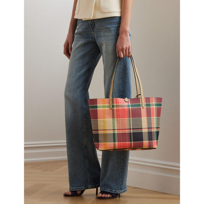 Reversible Leather Tote Bag