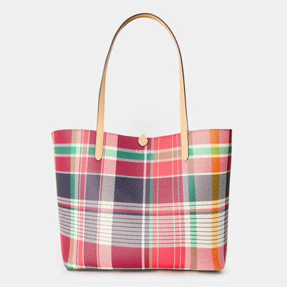 Reversible Leather Tote Bag