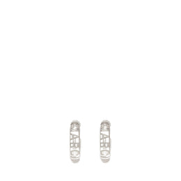 Monogram Hoops