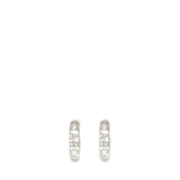 Monogram Hoops
