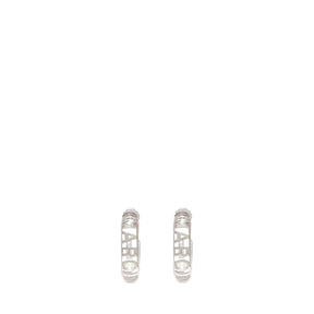 Monogram Hoops
