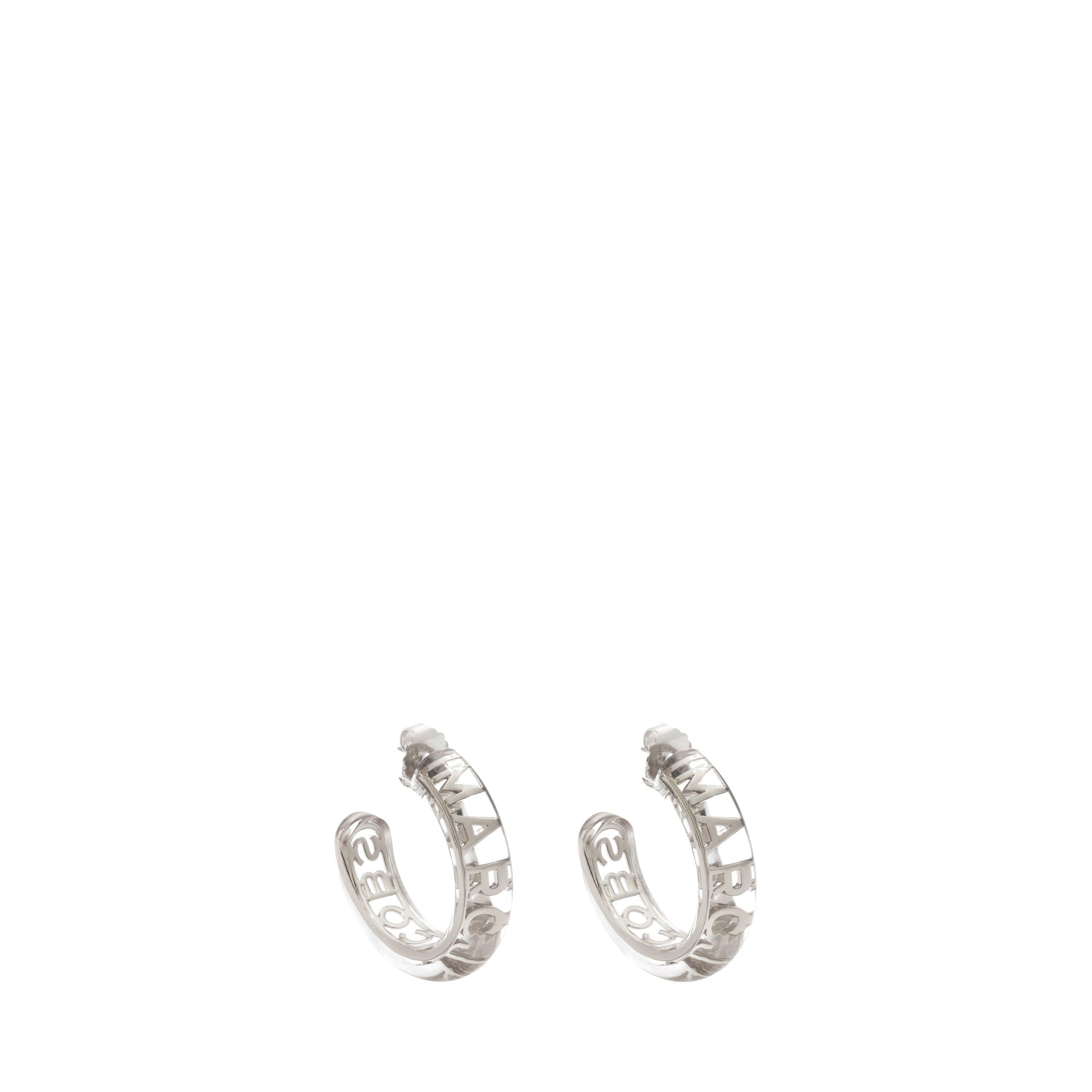 Monogram Hoops