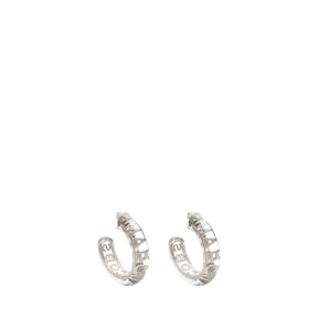 Monogram Hoops