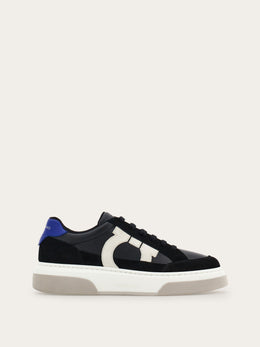 Low-top sneaker with Gancini detail