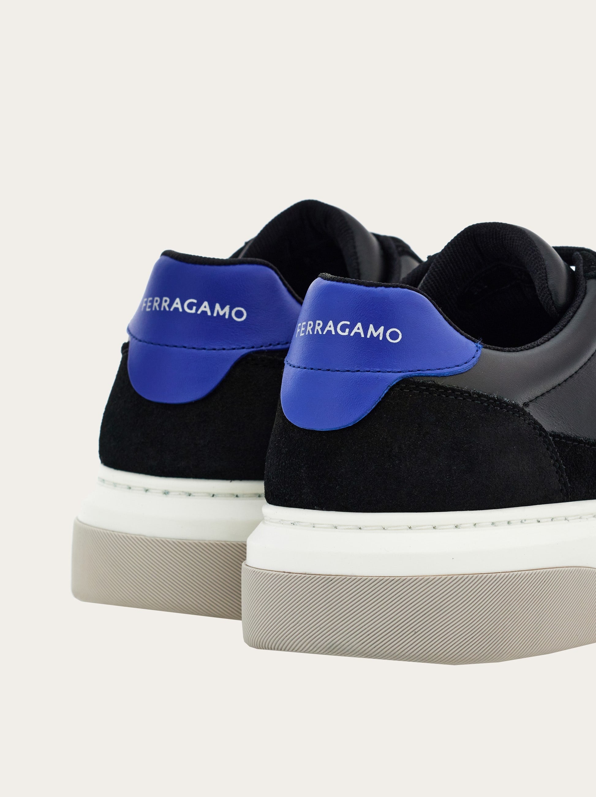 Low-top sneaker with Gancini detail