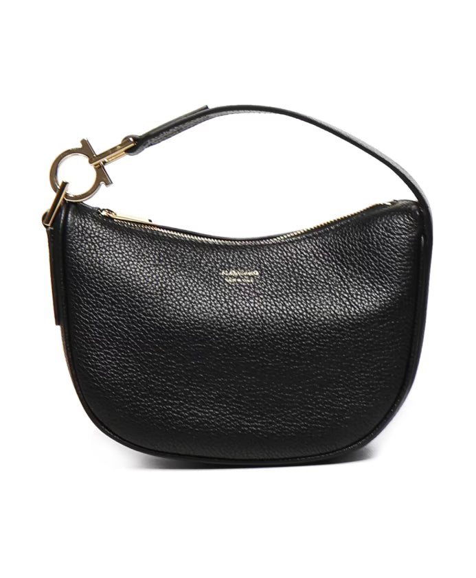 Hammered Calfskin Handle Bag