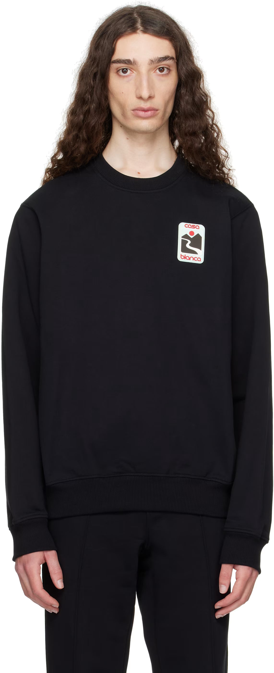 Black Sunset Valley Sweatshirt