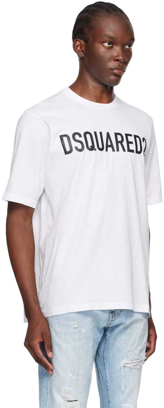 White Loose Fit T-Shirt