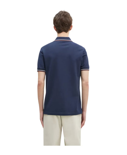 Fred Perry Classic Logo Polo Shirt Blue