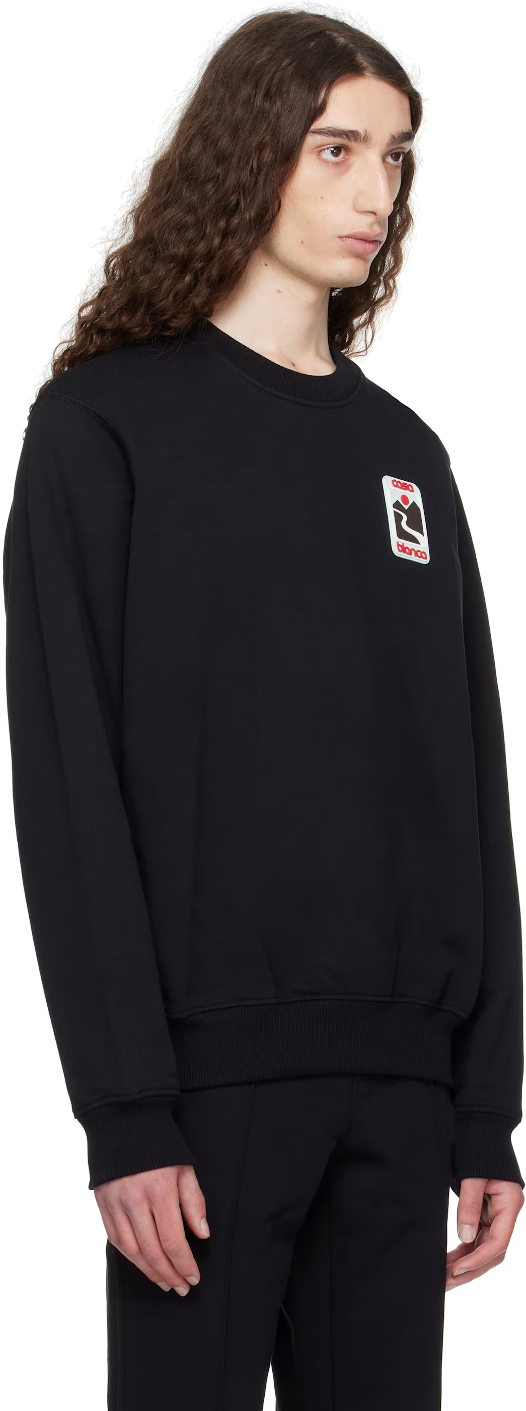 Black Sunset Valley Sweatshirt