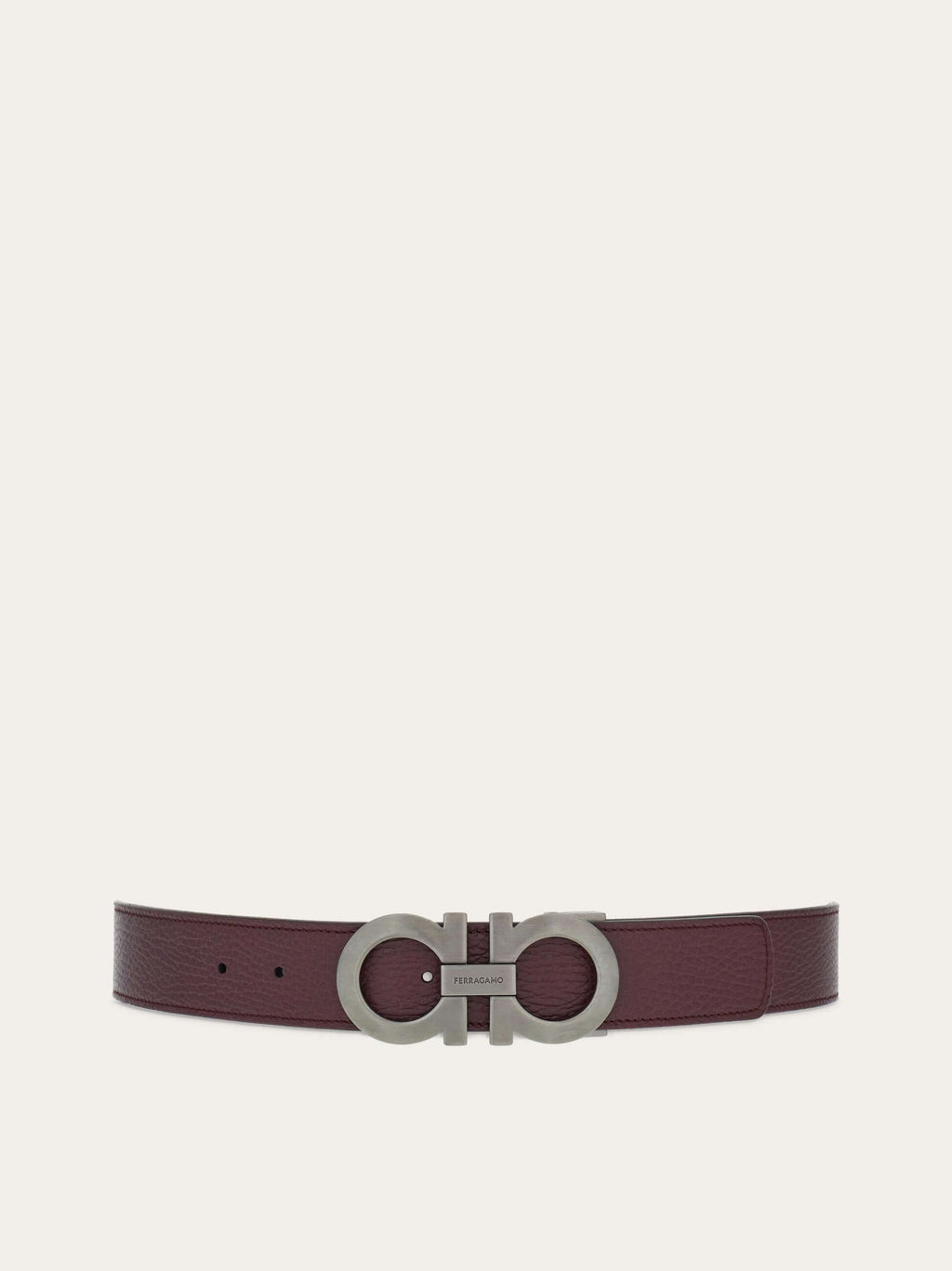 Ferragamo Reversible and adjustable Gancini belt - Belts | Shop From The Mirage