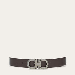Reversible and adjustable Gancini belt