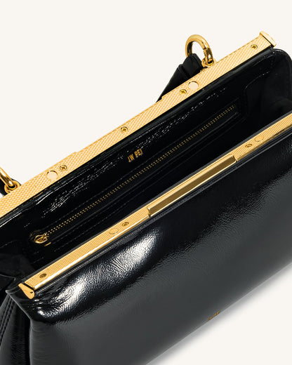 Danna Top Handle Bag - White