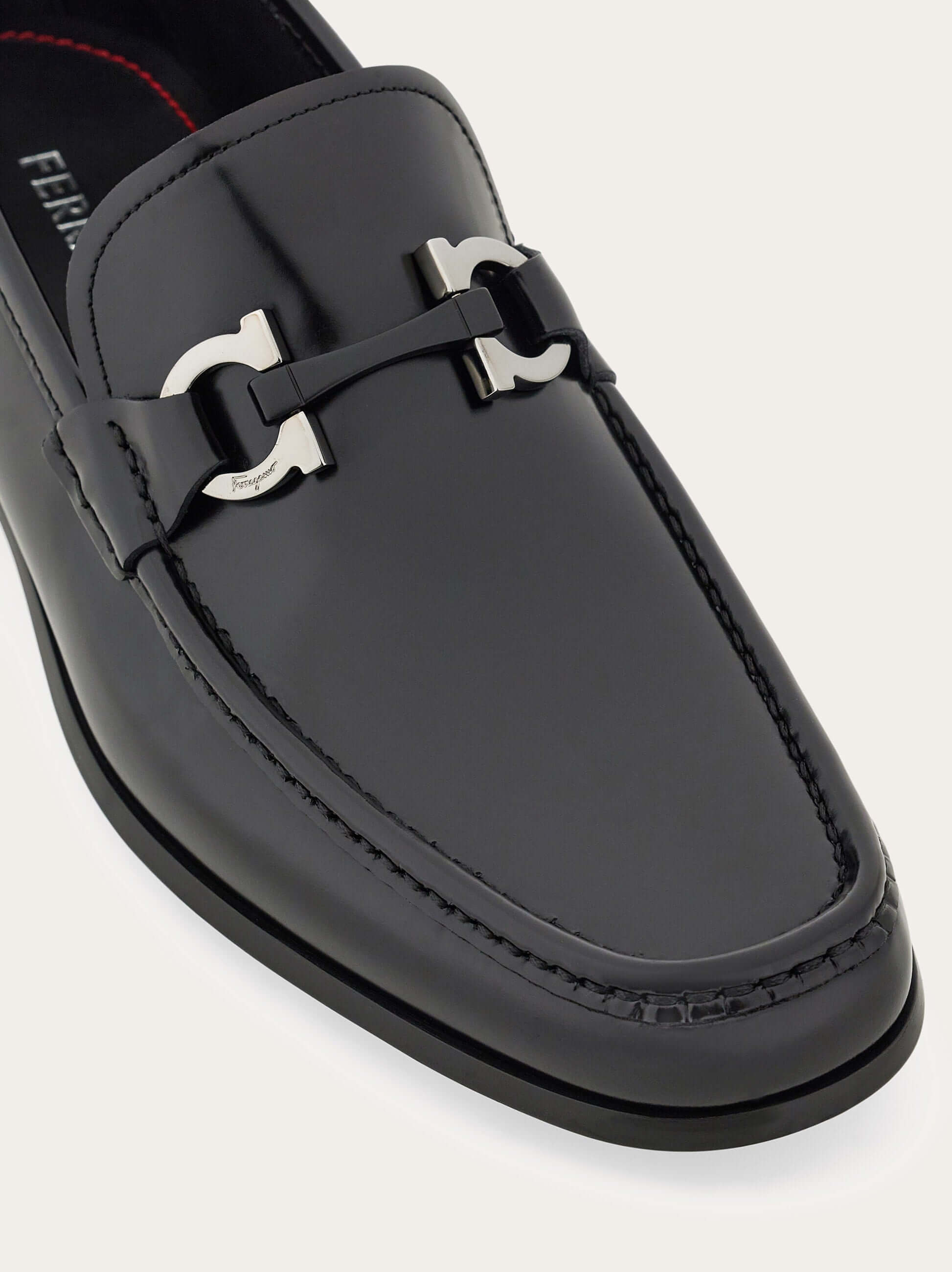 Ferragamo Moccasin with Gancini ornament - Size: UK 5.5 Loafers | Shop From The Mirage