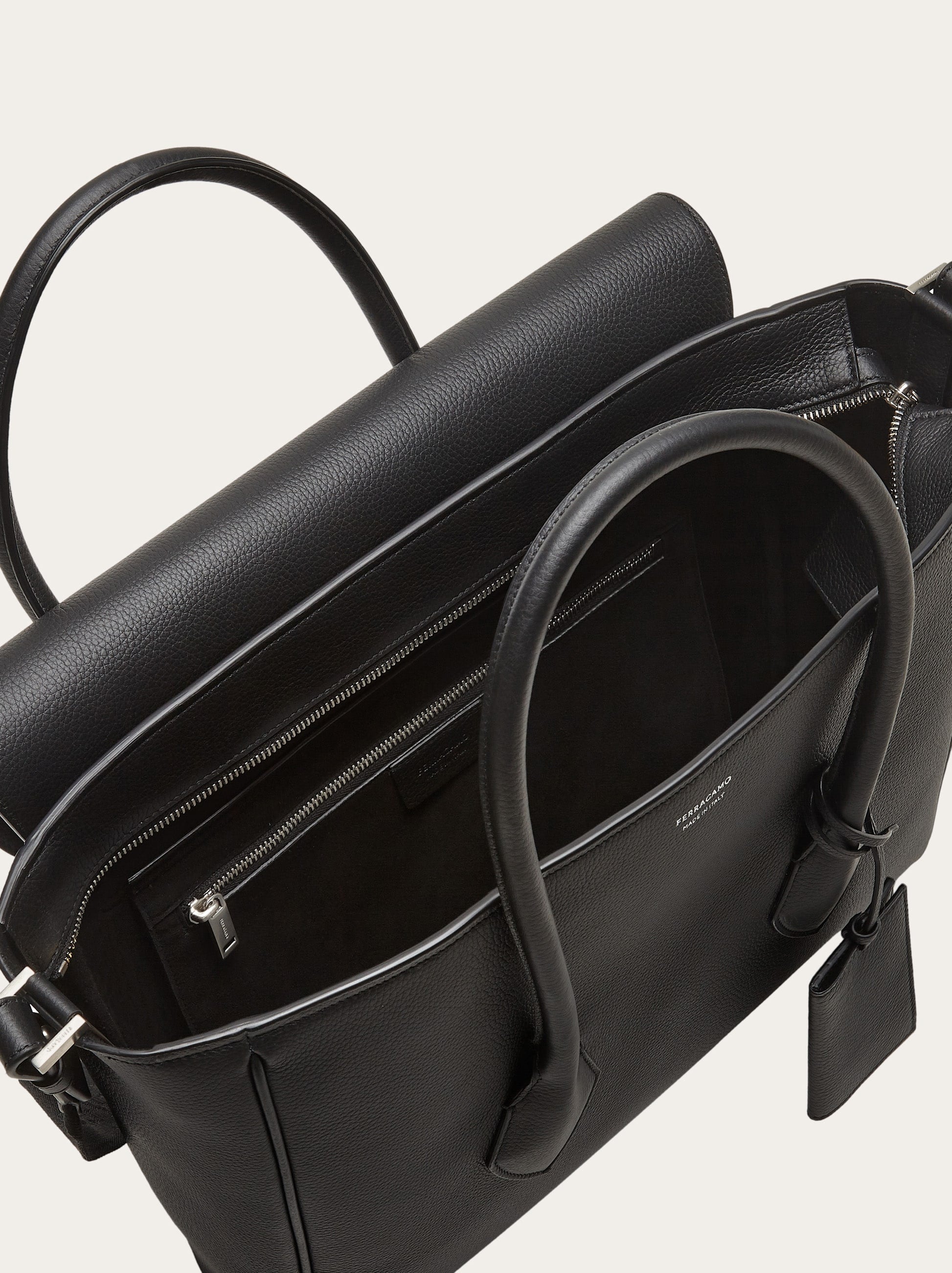 East-West briefcase