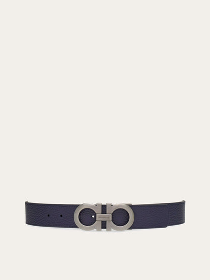 Ferragamo Reversible and adjustable Gancini belt - Belts | Shop From The Mirage